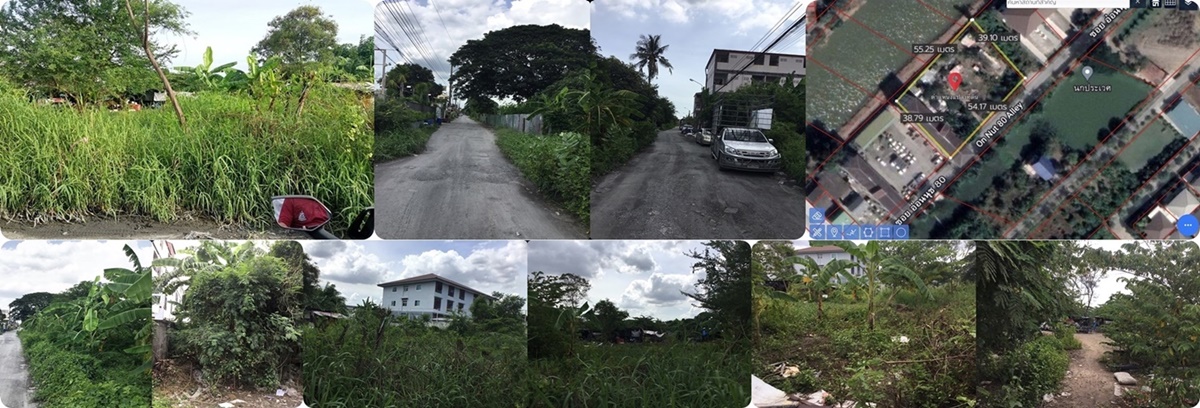 ขายที่ดิน 556 ตารางวา อ่อนนุช 80 หลังโลตัสอ่อนนุช 80