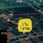 ขายที่ดิน 20 ไร่ 2 งาน ใกล้สนามบินสุโขทัย